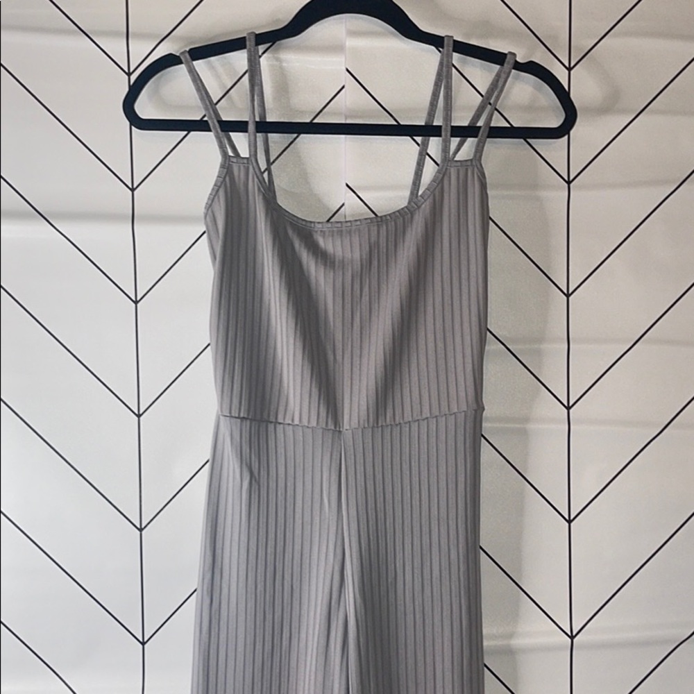 Grey jumpsuit